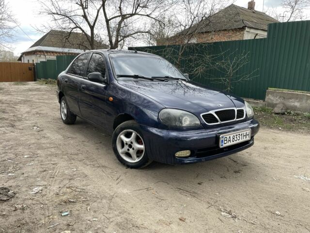 Синій Деу Сенс, об'ємом двигуна 1.3 л та пробігом 222 тис. км за 1400 $, фото 1 на Automoto.ua
