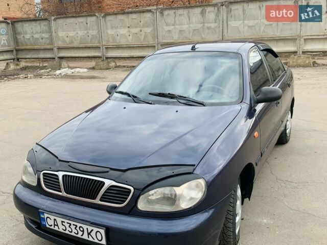 Синий Дэу Сенс, объемом двигателя 1.3 л и пробегом 193 тыс. км за 1700 $, фото 1 на Automoto.ua