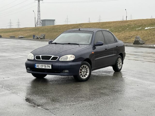 Синий Дэу Сенс, объемом двигателя 1.3 л и пробегом 200 тыс. км за 2999 $, фото 1 на Automoto.ua