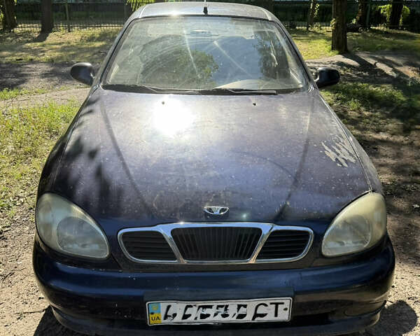 Синий Дэу Сенс, объемом двигателя 1.3 л и пробегом 270 тыс. км за 646 $, фото 1 на Automoto.ua