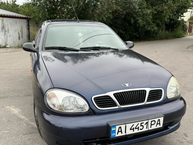 Синий Дэу Сенс, объемом двигателя 1.3 л и пробегом 380 тыс. км за 1600 $, фото 1 на Automoto.ua