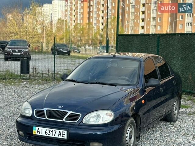 Синий Дэу Сенс, объемом двигателя 1.3 л и пробегом 261 тыс. км за 1800 $, фото 1 на Automoto.ua