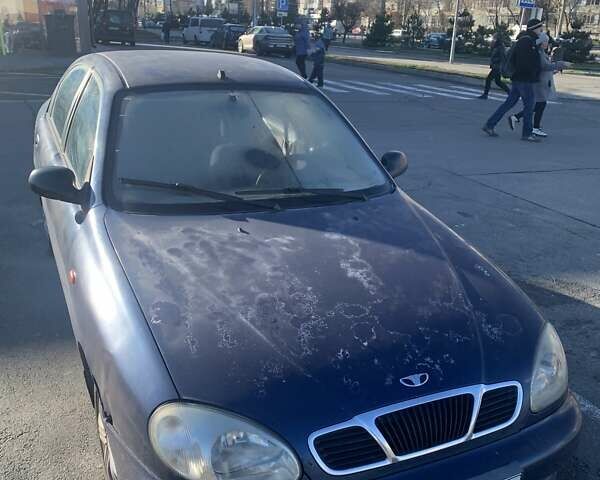 Синий Дэу Сенс, объемом двигателя 1.3 л и пробегом 192 тыс. км за 1000 $, фото 1 на Automoto.ua