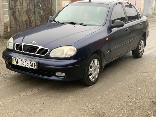 Синий Дэу Сенс, объемом двигателя 1.6 л и пробегом 105 тыс. км за 3000 $, фото 1 на Automoto.ua