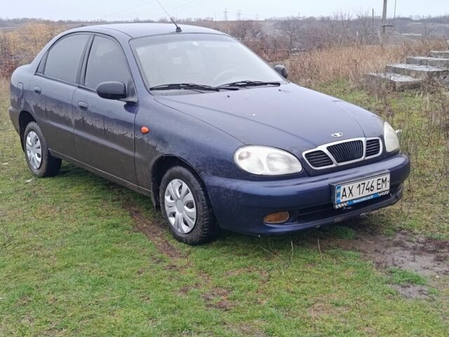 Синий Дэу Сенс, объемом двигателя 1.3 л и пробегом 174 тыс. км за 1100 $, фото 1 на Automoto.ua