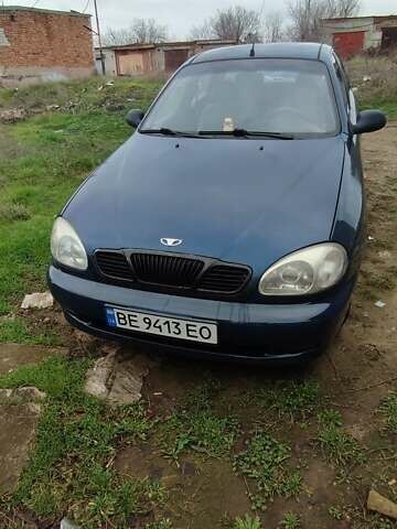 Синий Дэу Сенс, объемом двигателя 1.6 л и пробегом 157 тыс. км за 2500 $, фото 1 на Automoto.ua