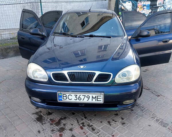 Синий Дэу Сенс, объемом двигателя 1.3 л и пробегом 246 тыс. км за 2200 $, фото 1 на Automoto.ua