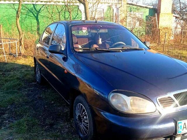 Синий Дэу Сенс, объемом двигателя 1.3 л и пробегом 260 тыс. км за 1500 $, фото 1 на Automoto.ua