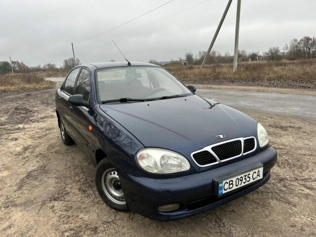 Синий Дэу Сенс, объемом двигателя 1.5 л и пробегом 177 тыс. км за 2100 $, фото 1 на Automoto.ua