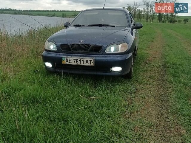 Синий Дэу Сенс, объемом двигателя 1.3 л и пробегом 142 тыс. км за 2450 $, фото 1 на Automoto.ua