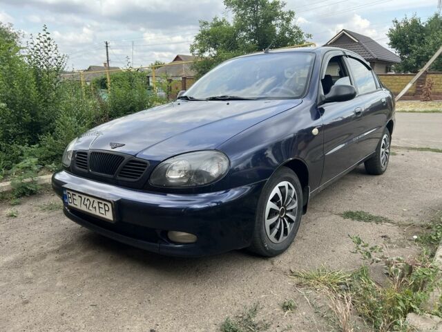 Синий Дэу Сенс, объемом двигателя 1.3 л и пробегом 217 тыс. км за 2300 $, фото 1 на Automoto.ua
