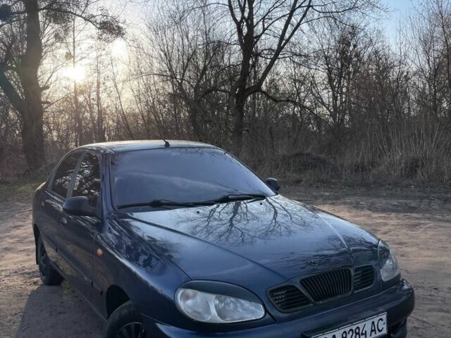 Синий Дэу Сенс, объемом двигателя 1.3 л и пробегом 180 тыс. км за 1500 $, фото 1 на Automoto.ua