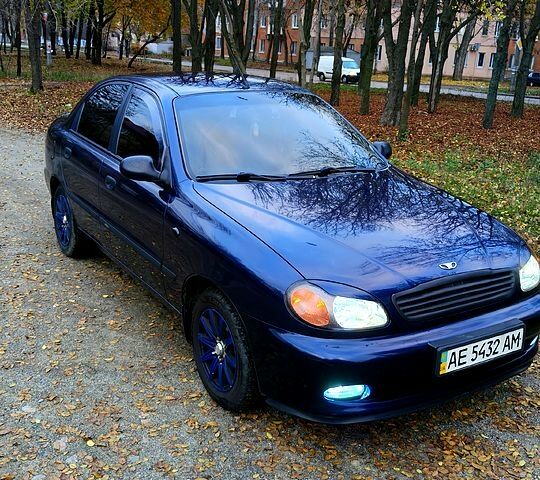 Синий Дэу Сенс, объемом двигателя 1.3 л и пробегом 146 тыс. км за 2500 $, фото 1 на Automoto.ua