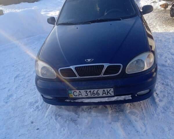Синий Дэу Сенс, объемом двигателя 1.3 л и пробегом 164 тыс. км за 1142 $, фото 1 на Automoto.ua