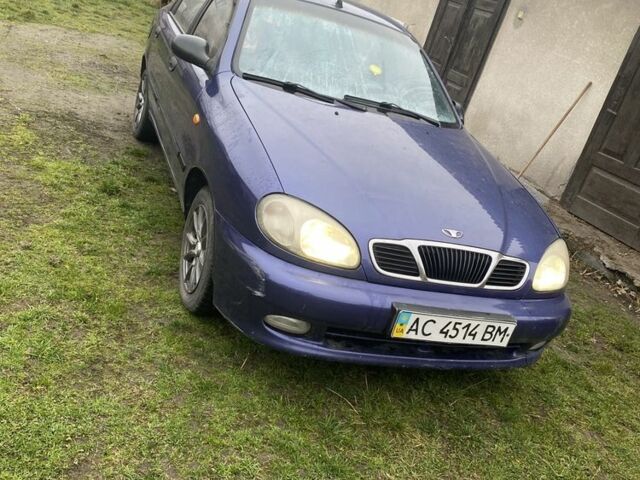 Синий Дэу Сенс, объемом двигателя 1.3 л и пробегом 2 тыс. км за 1600 $, фото 1 на Automoto.ua