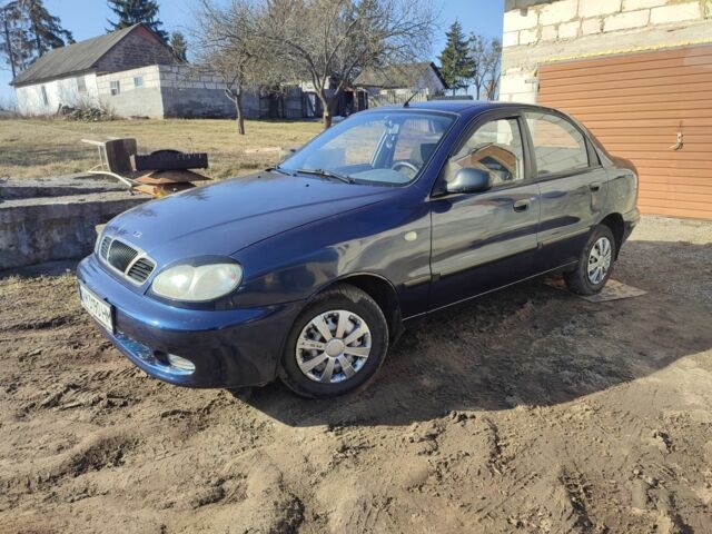 Синий Дэу Сенс, объемом двигателя 1.5 л и пробегом 160 тыс. км за 1750 $, фото 1 на Automoto.ua