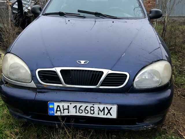 Синий Дэу Сенс, объемом двигателя 1.3 л и пробегом 200 тыс. км за 830 $, фото 1 на Automoto.ua