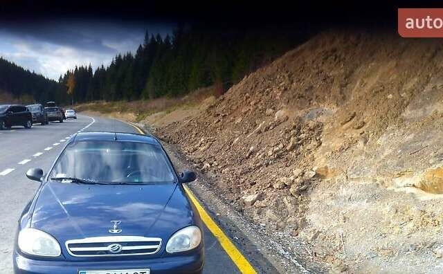 Синій Деу Сенс, об'ємом двигуна 1.3 л та пробігом 249 тис. км за 2550 $, фото 1 на Automoto.ua