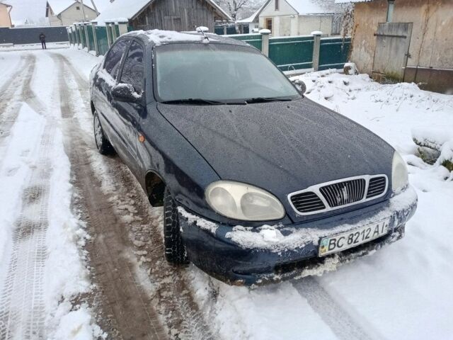 Синий Дэу Сенс, объемом двигателя 1.3 л и пробегом 158 тыс. км за 850 $, фото 1 на Automoto.ua