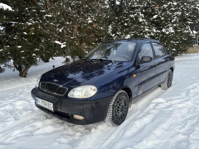 Синий Дэу Сенс, объемом двигателя 1.3 л и пробегом 180 тыс. км за 1575 $, фото 1 на Automoto.ua
