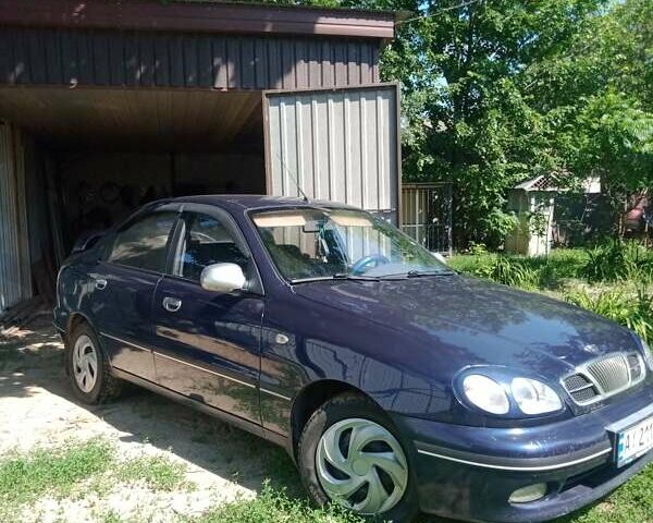 Синий Дэу Сенс, объемом двигателя 1.3 л и пробегом 183 тыс. км за 2100 $, фото 1 на Automoto.ua