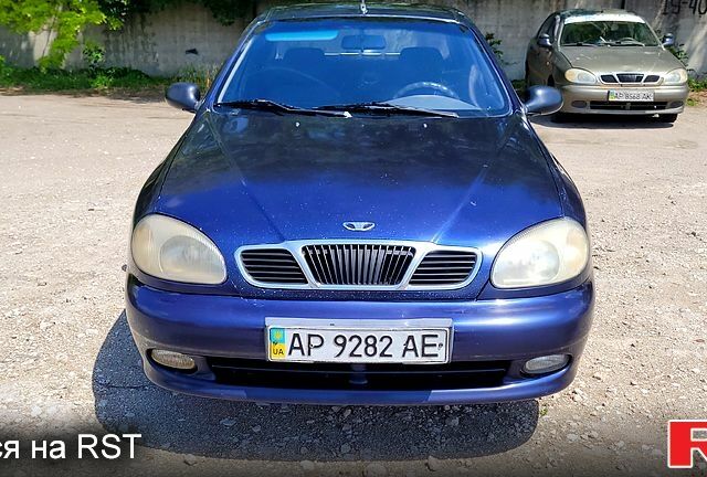 Синий Дэу Сенс, объемом двигателя 1.3 л и пробегом 459 тыс. км за 1500 $, фото 1 на Automoto.ua