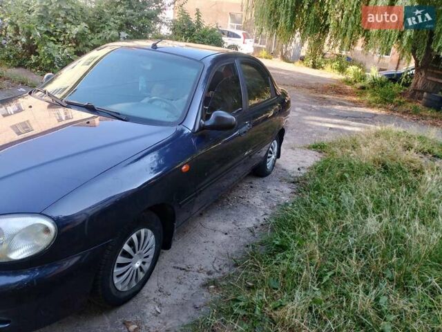 Синий Дэу Сенс, объемом двигателя 1.3 л и пробегом 245 тыс. км за 2200 $, фото 1 на Automoto.ua