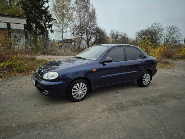 Синий Дэу Сенс, объемом двигателя 1.3 л и пробегом 86 тыс. км за 2800 $, фото 1 на Automoto.ua