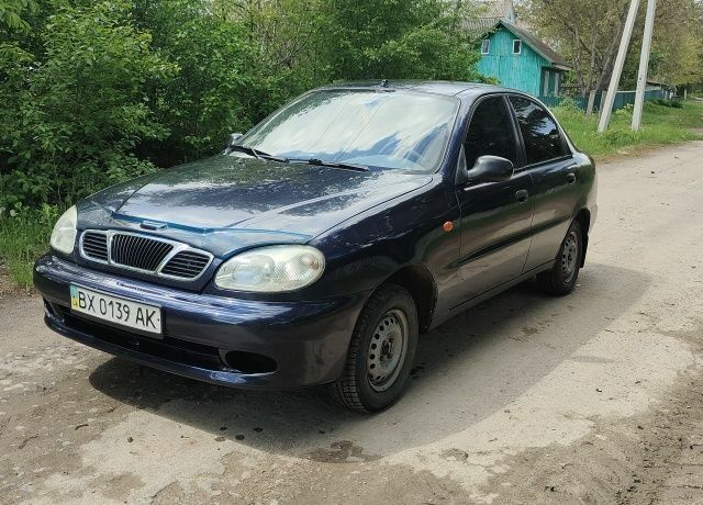 Синій Деу Сенс, об'ємом двигуна 1.3 л та пробігом 186 тис. км за 1300 $, фото 1 на Automoto.ua