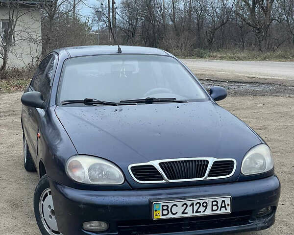 Синий Дэу Сенс, объемом двигателя 1.3 л и пробегом 445 тыс. км за 1200 $, фото 1 на Automoto.ua