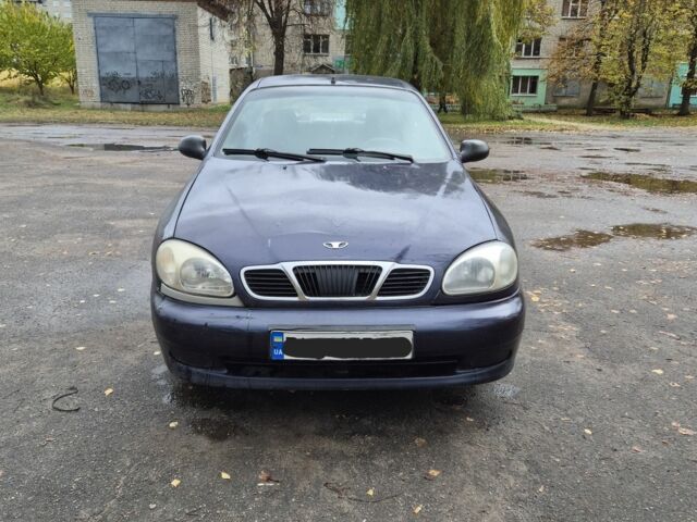 Синий Дэу Сенс, объемом двигателя 1 л и пробегом 308 тыс. км за 1400 $, фото 1 на Automoto.ua