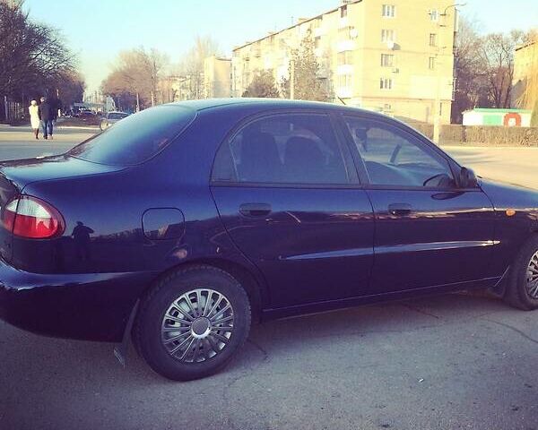 Синий Дэу Сенс, объемом двигателя 1.3 л и пробегом 163 тыс. км за 2300 $, фото 1 на Automoto.ua