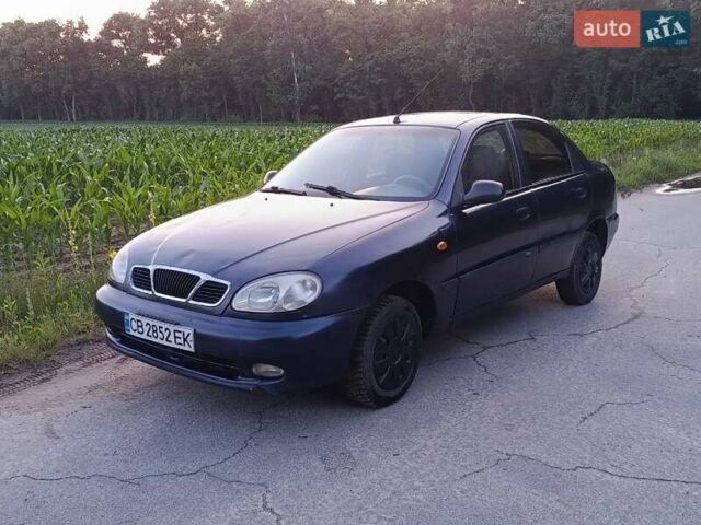 Синий Дэу Сенс, объемом двигателя 1.3 л и пробегом 224 тыс. км за 1150 $, фото 1 на Automoto.ua