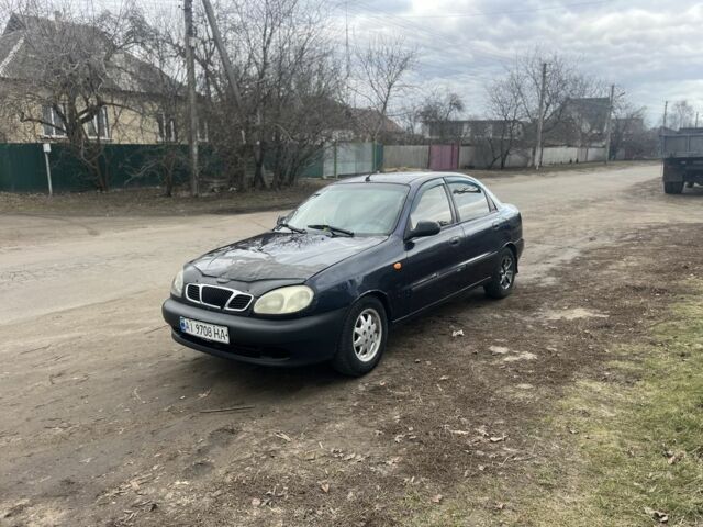 Синій Деу Сенс, об'ємом двигуна 1.5 л та пробігом 200 тис. км за 1000 $, фото 1 на Automoto.ua
