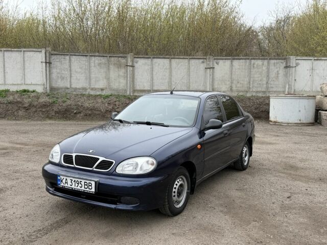 Синий Дэу Сенс, объемом двигателя 1.3 л и пробегом 148 тыс. км за 1650 $, фото 1 на Automoto.ua