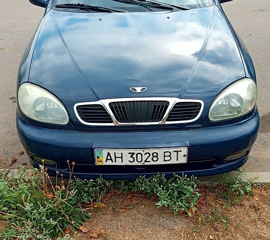 Синий Дэу Сенс, объемом двигателя 1.3 л и пробегом 120 тыс. км за 1500 $, фото 1 на Automoto.ua