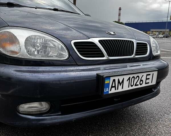 Синий Дэу Сенс, объемом двигателя 1.3 л и пробегом 114 тыс. км за 2300 $, фото 1 на Automoto.ua