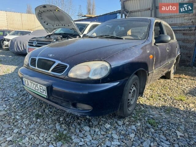 Синий Дэу Сенс, объемом двигателя 1.3 л и пробегом 200 тыс. км за 700 $, фото 1 на Automoto.ua