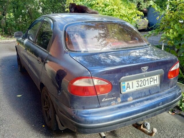 Синий Дэу Сенс, объемом двигателя 1.5 л и пробегом 445 тыс. км за 1500 $, фото 1 на Automoto.ua