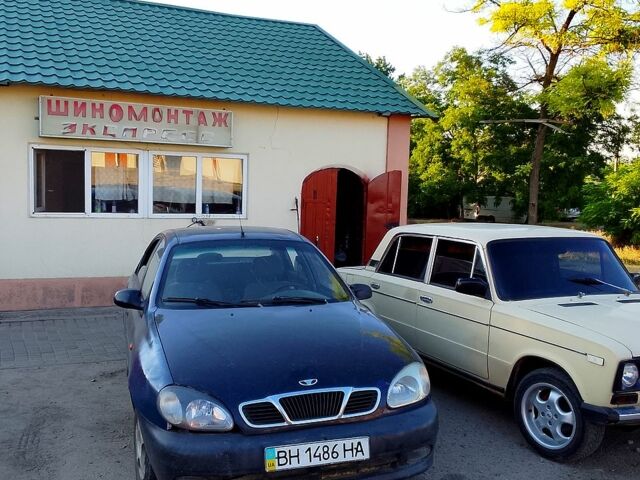 Синий Дэу Сенс, объемом двигателя 1.3 л и пробегом 100 тыс. км за 700 $, фото 1 на Automoto.ua