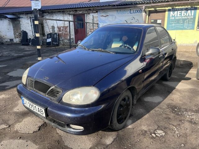 Синий Дэу Сенс, объемом двигателя 1.5 л и пробегом 190 тыс. км за 1300 $, фото 1 на Automoto.ua