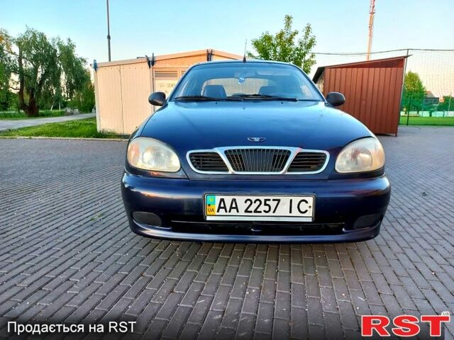 Синий Дэу Сенс, объемом двигателя 1.3 л и пробегом 129 тыс. км за 1600 $, фото 1 на Automoto.ua
