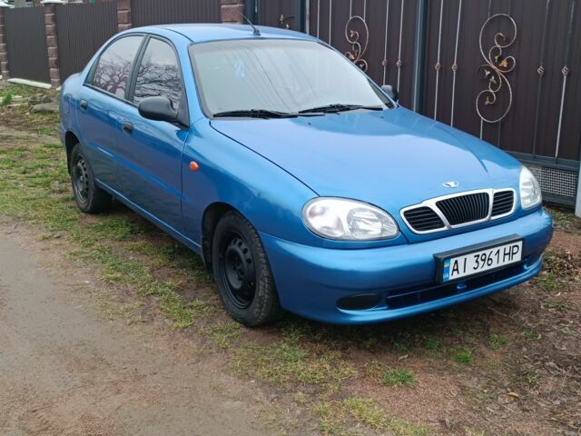 Синий Дэу Сенс, объемом двигателя 1.5 л и пробегом 260 тыс. км за 2600 $, фото 1 на Automoto.ua