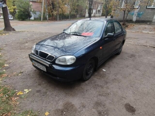 Деу Сенс 2006 у Кам'янське (Дніпродзержинськ) на Automoto.ua Синій Деу Сенс, об'ємом двигуна 1.3 л та пробігом 275 тис. км за 1000 $, фото 1 на Automoto.ua