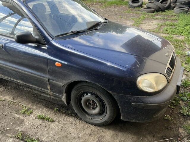 Синий Дэу Сенс, объемом двигателя 1.3 л и пробегом 200 тыс. км за 700 $, фото 1 на Automoto.ua