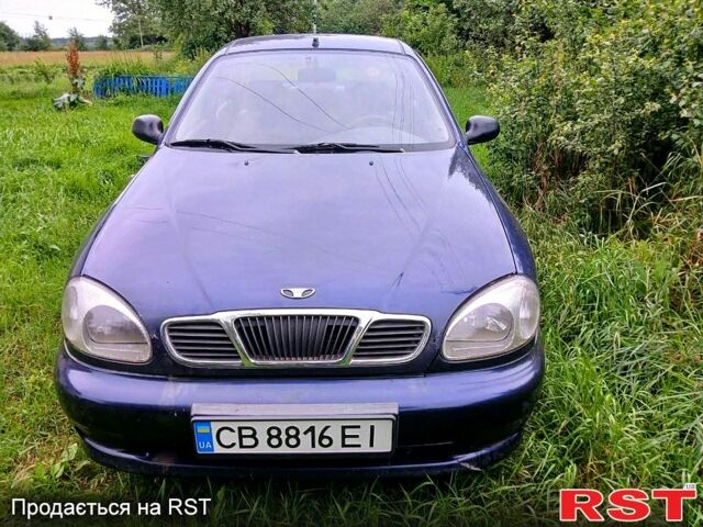 Синий Дэу Сенс, объемом двигателя 1.3 л и пробегом 149 тыс. км за 1100 $, фото 1 на Automoto.ua