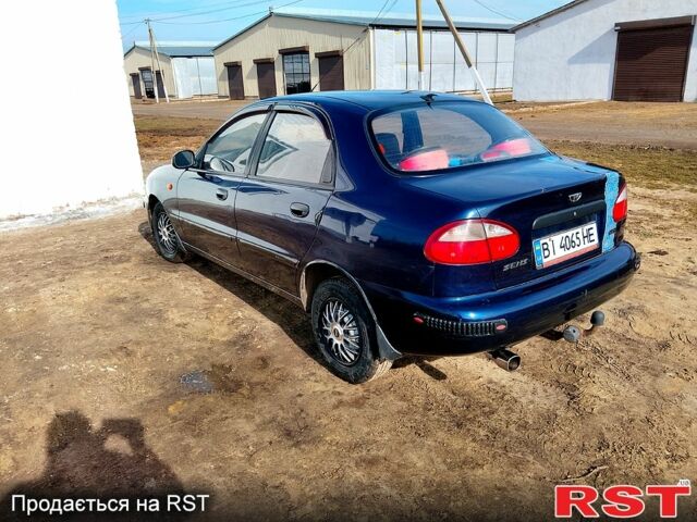 Синий Дэу Сенс, объемом двигателя 1.3 л и пробегом 165 тыс. км за 1500 $, фото 1 на Automoto.ua