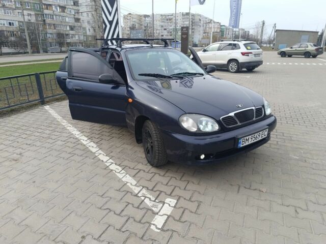 Синій Деу Сенс, об'ємом двигуна 1.3 л та пробігом 223 тис. км за 2000 $, фото 1 на Automoto.ua