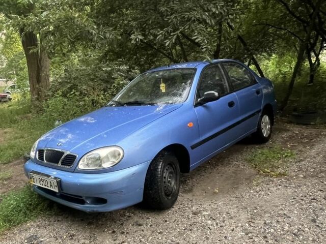 Синий Дэу Сенс, объемом двигателя 1.3 л и пробегом 120 тыс. км за 2000 $, фото 1 на Automoto.ua