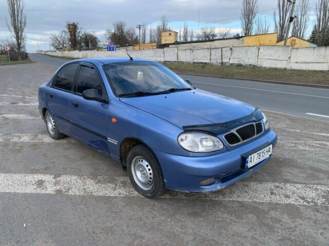 Синий Дэу Сенс, объемом двигателя 1.5 л и пробегом 316 тыс. км за 1300 $, фото 1 на Automoto.ua